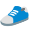 Running Shoe emoji on Google